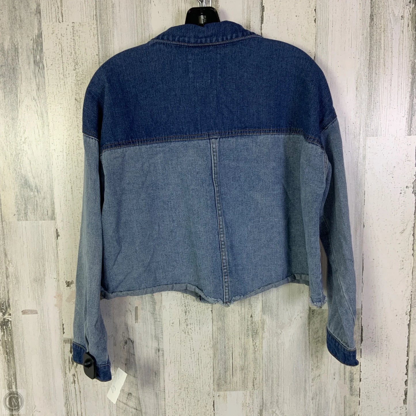 Jacket Denim By Thread And Supply In Blue Denim, Size: S