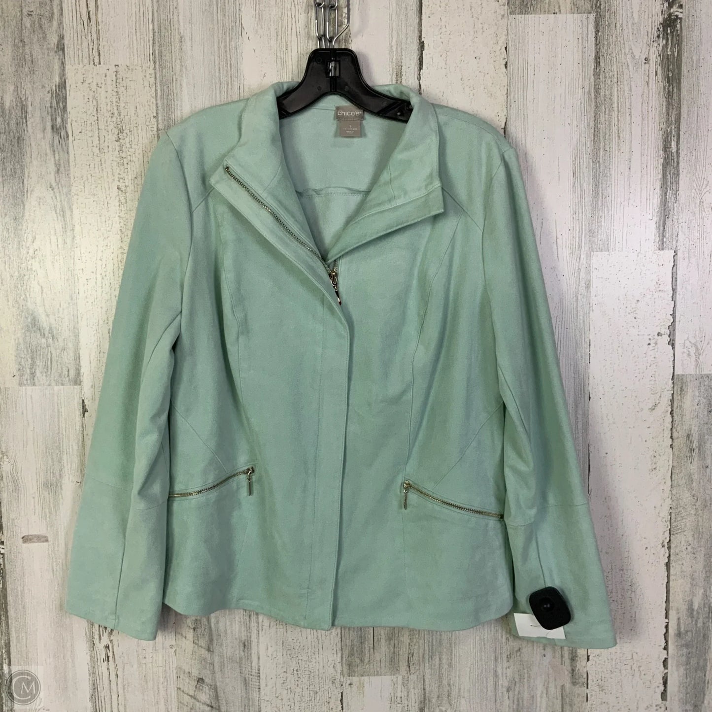 Jacket Other By Chicos In Blue, Size: M