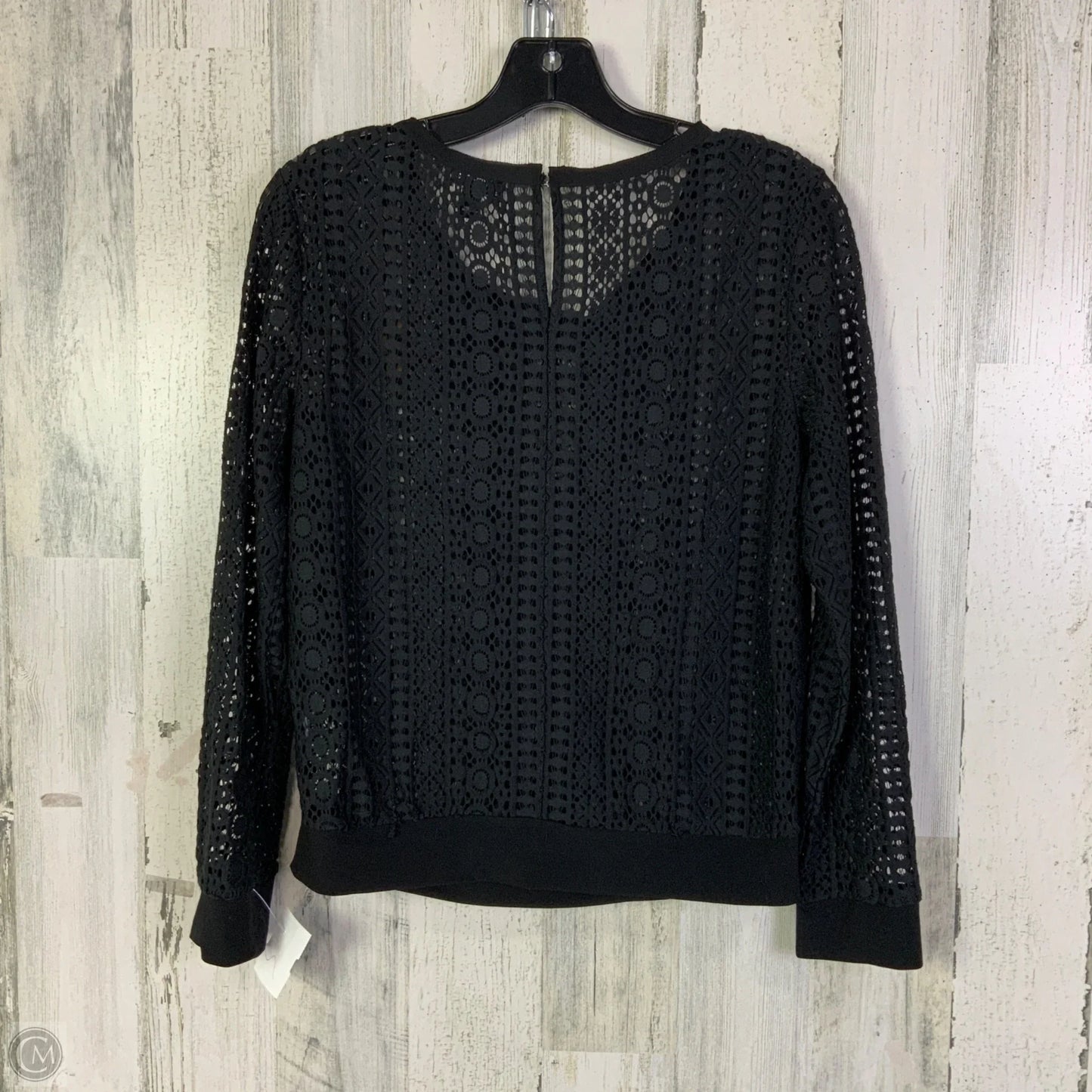 Top Long Sleeve By Express In Black, Size: M