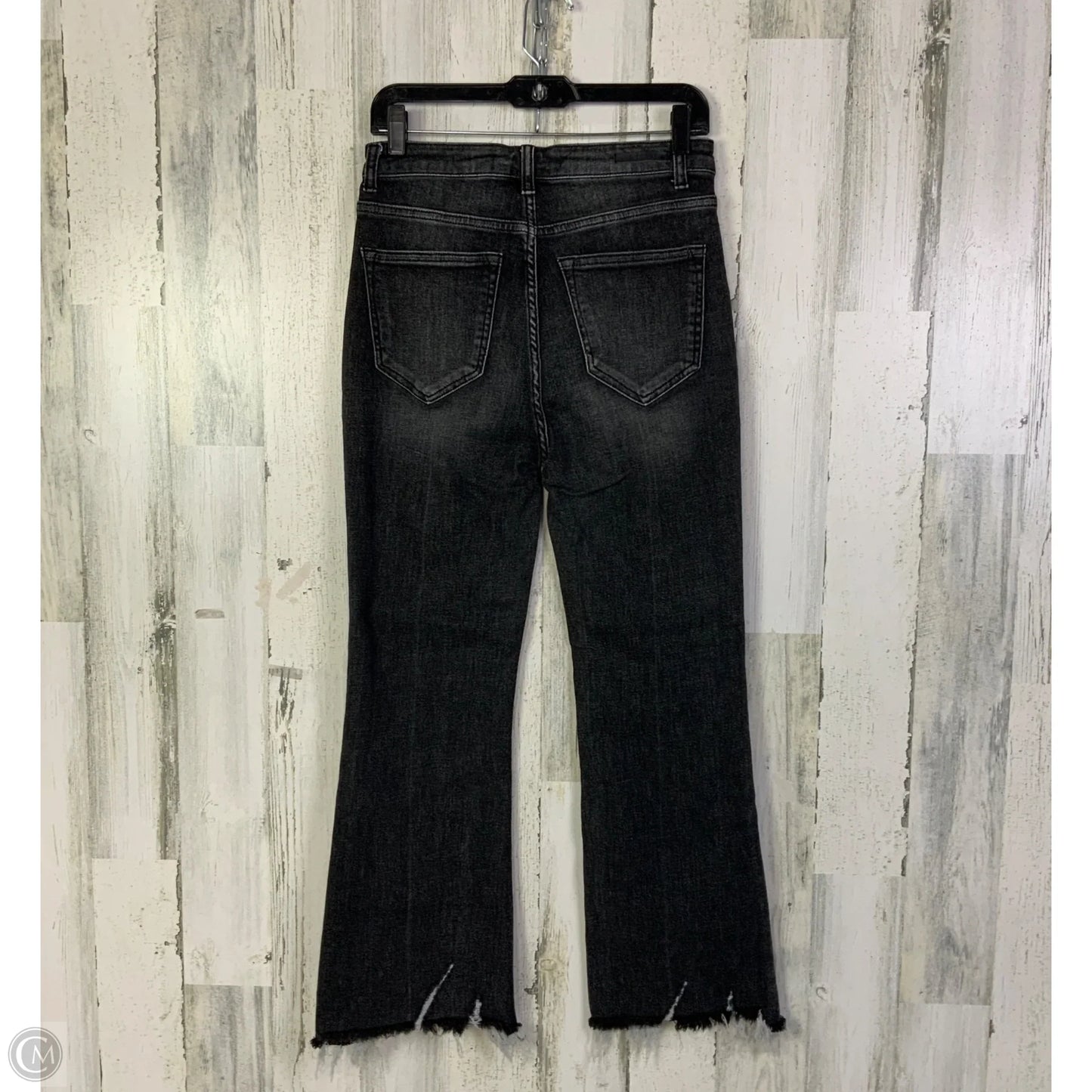 Jeans Flared By Risen In Grey Denim, Size: 6