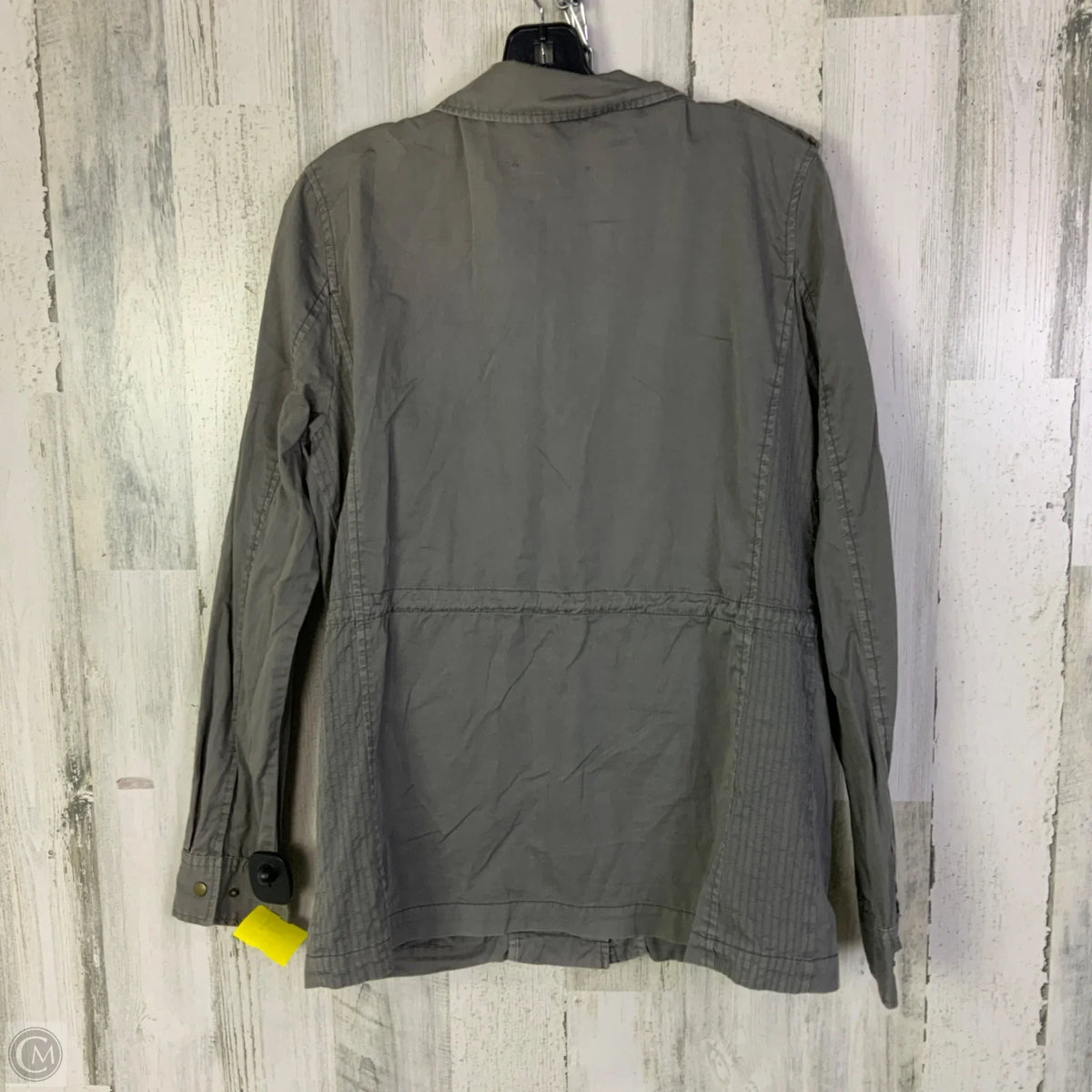 Jacket Utility By Velvet In Grey, Size: L