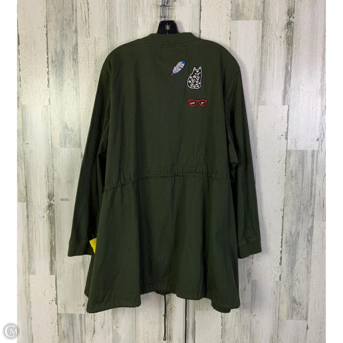 Jacket Utility By Chelsea Studio In Green, Size: 2x