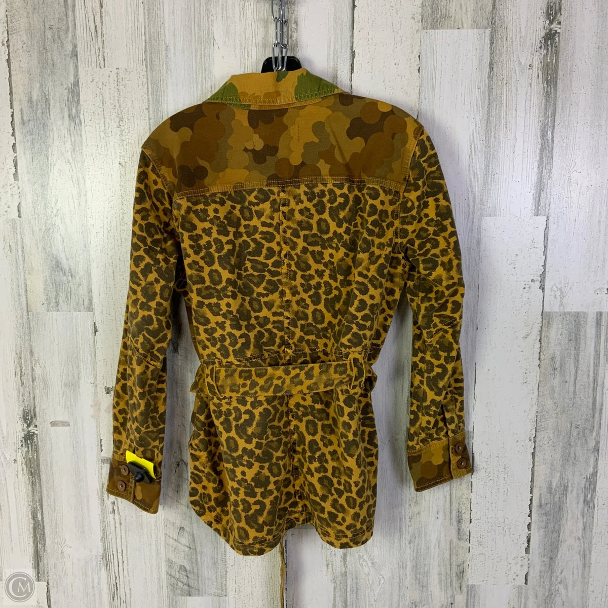 Jacket Shirt By Pilcro In Leopard Print, Size: Sp