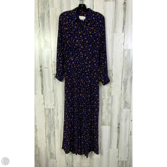 Jumpsuit By Anthropologie In Black & Blue, Size: L