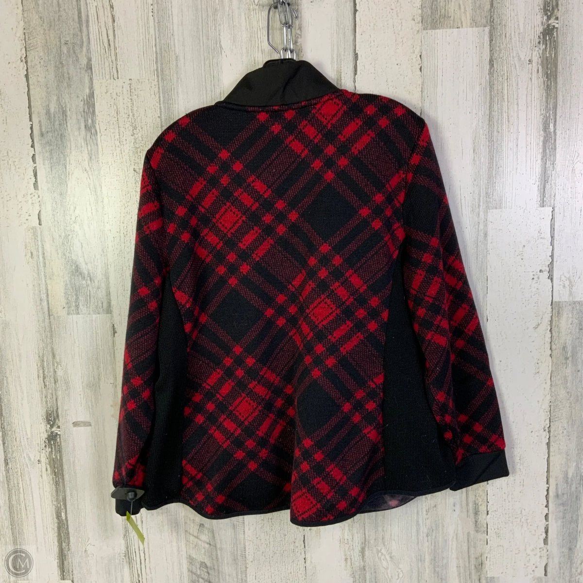 Jacket Other By Talbots In Black & Red, Size: Xlp