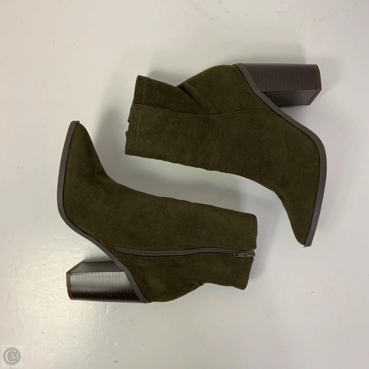Boots Ankle Heels By Lulus In Green, Size: 8