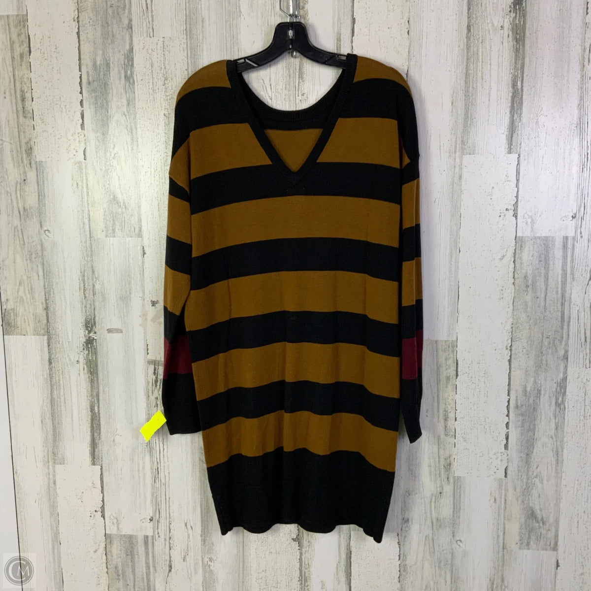 Sweater By Peyton Jensen In Black & Brown, Size: M