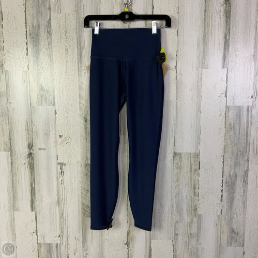 Athletic Leggings By Alo In Blue, Size: Xs