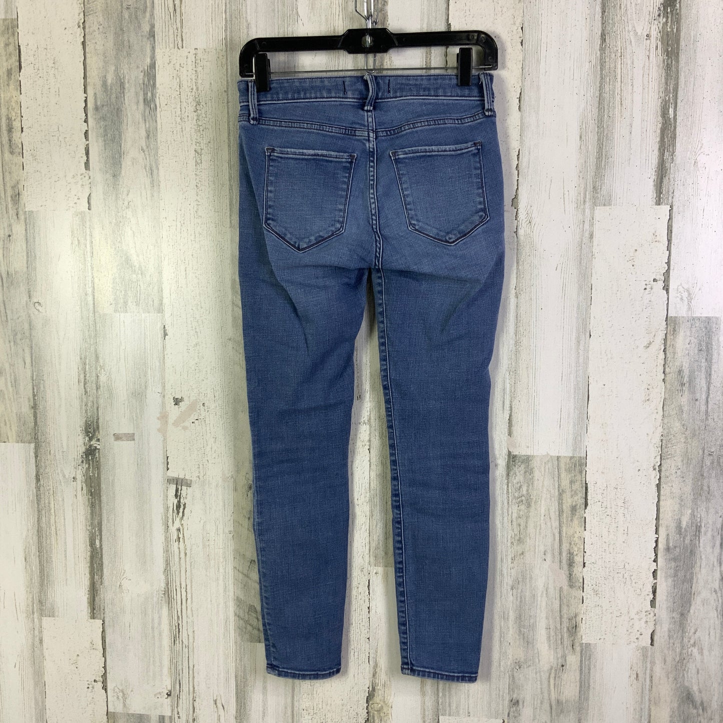 Jeans Skinny By Abercrombie And Fitch In Blue Denim, Size: 2