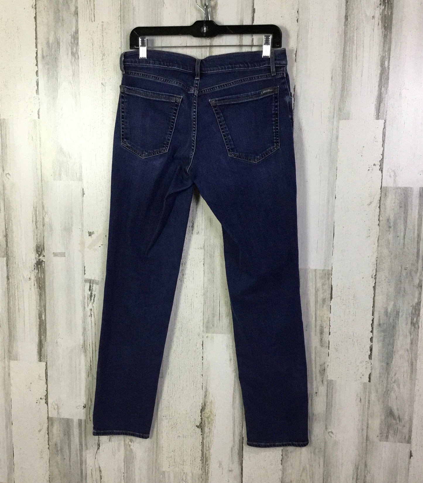 Jeans Straight By Eddie Bauer In Blue Denim, Size: 6