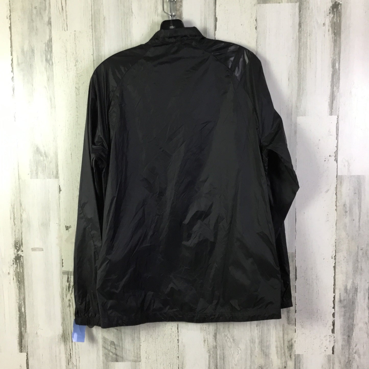 Jacket Windbreaker By Adidas In Black, Size: S