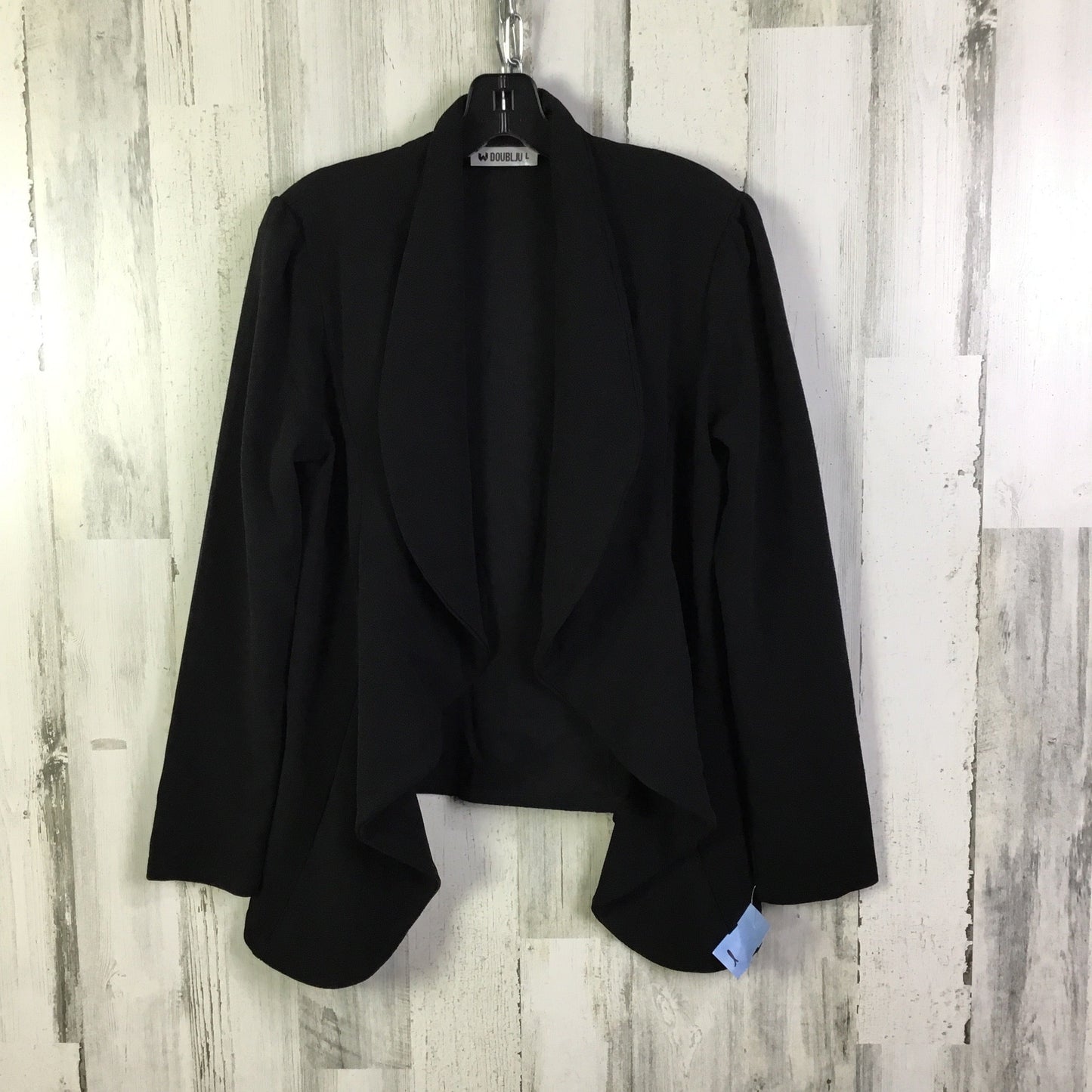 Cardigan By Clothes Mentor In Black, Size: L