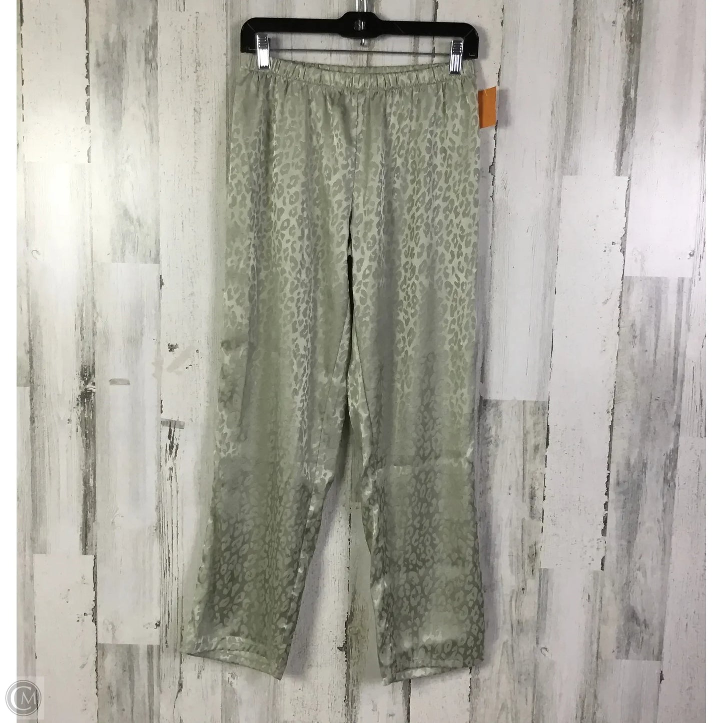 Pajamas 2pc By Nicole Miller In Green, Size: S