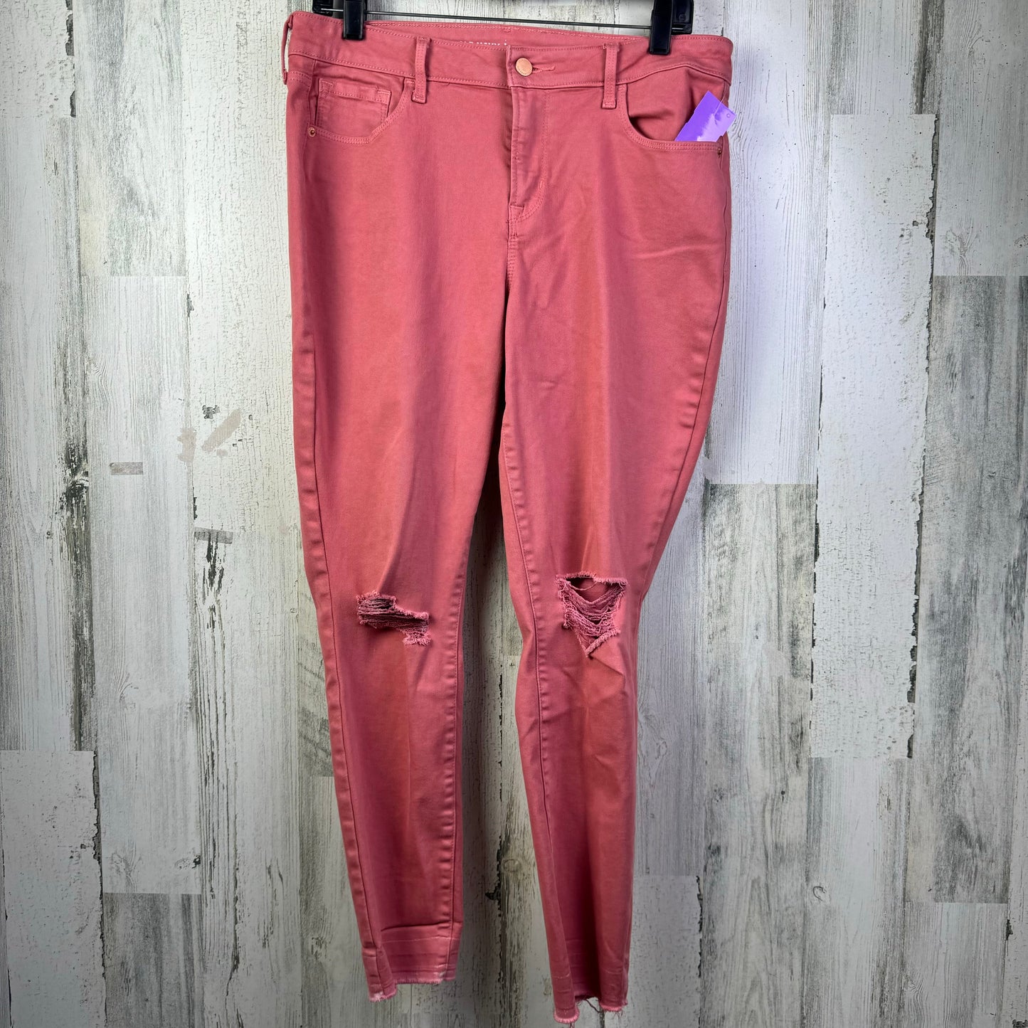 Pink Pants Cropped Old Navy, Size 8