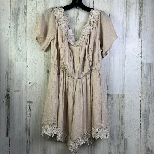 Tan Dress Casual Short Chelsea And Violet, Size L