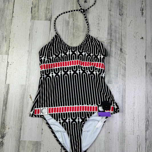 Black & White Swimsuit 2pc Trina Turk, Size L
