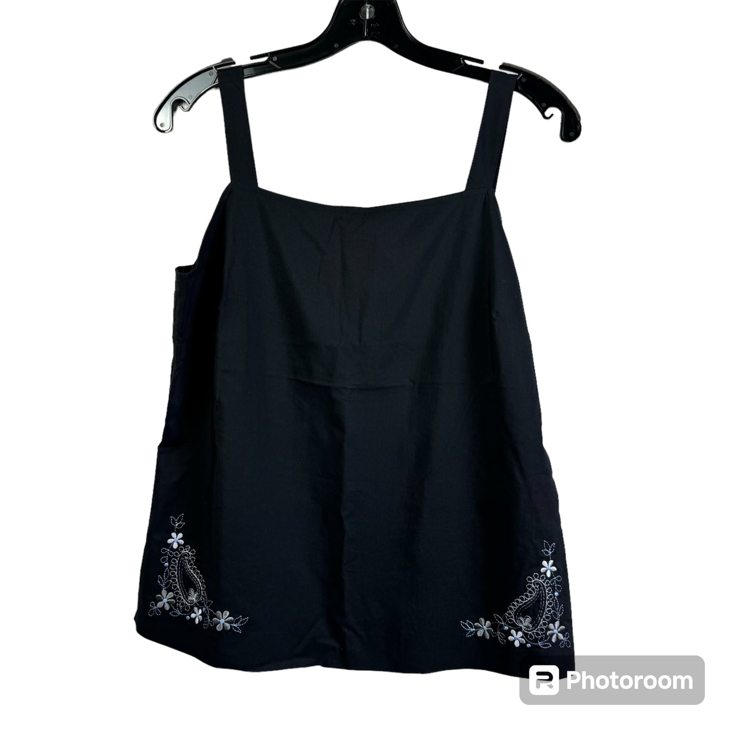 Black Top Sleeveless Harolds, Size L