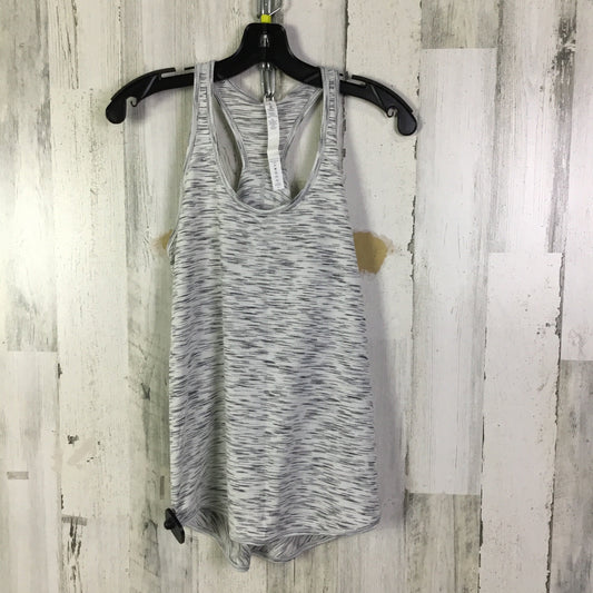 Athletic Tank Top By Lululemon In Grey, Size: 4