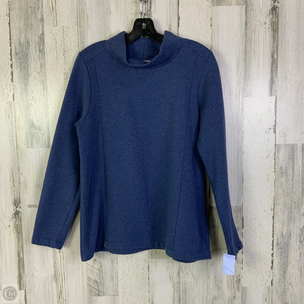 Sweatshirt Collar By J. Jill In Blue, Size: M
