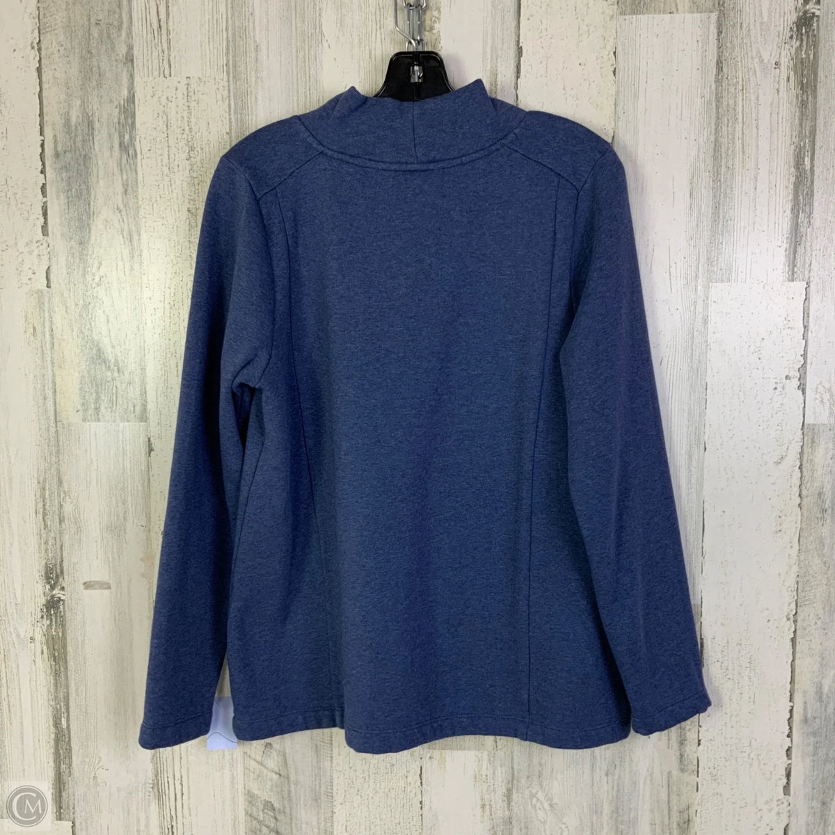 Sweatshirt Collar By J. Jill In Blue, Size: M