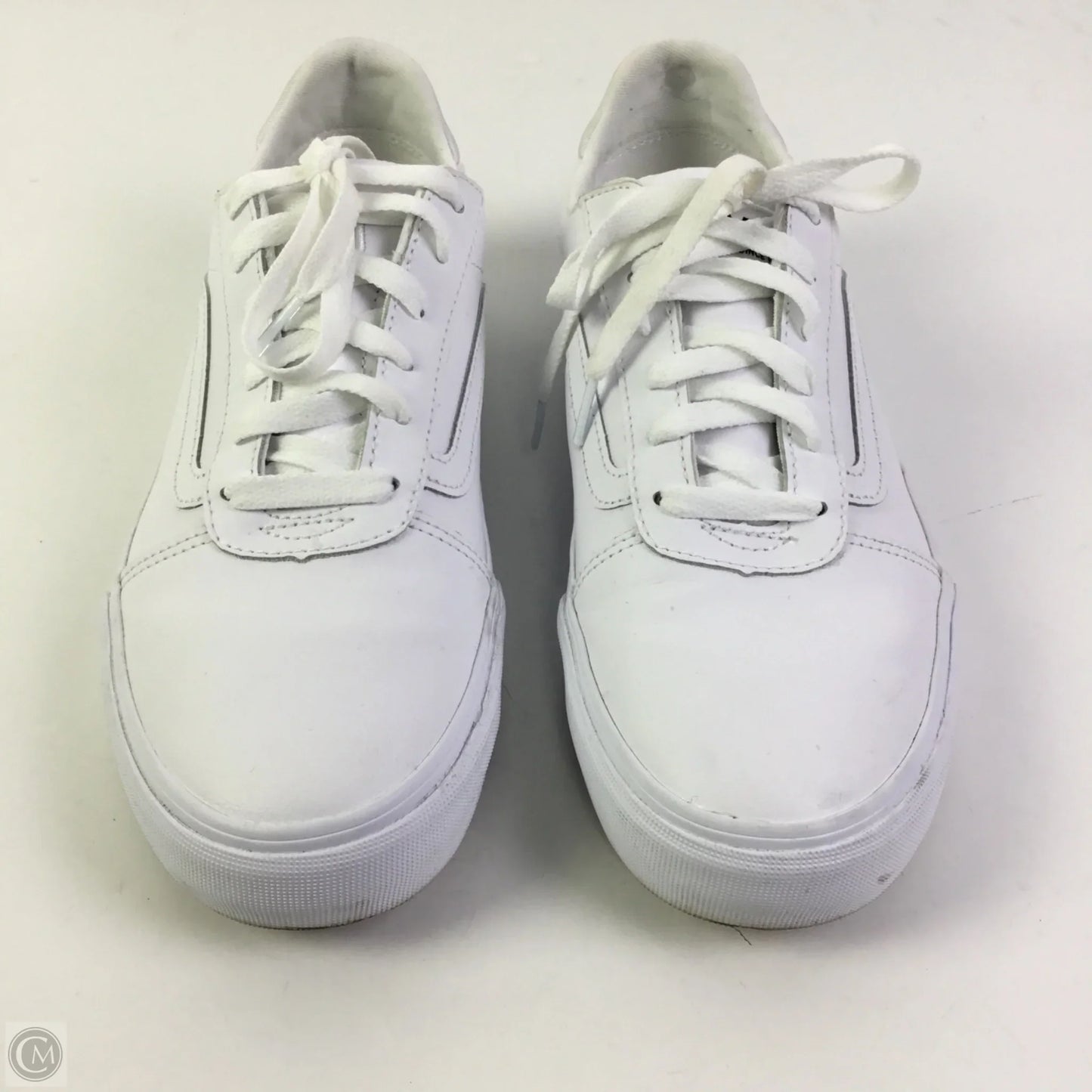 Shoes Sneakers By Vans In White, Size: 9.5