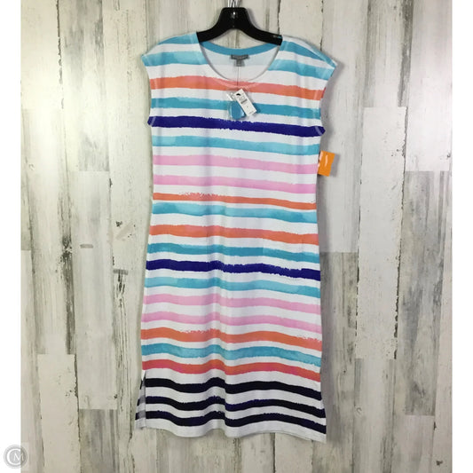 Dress Casual Midi By Talbots In Multi-colored, Size: Sp