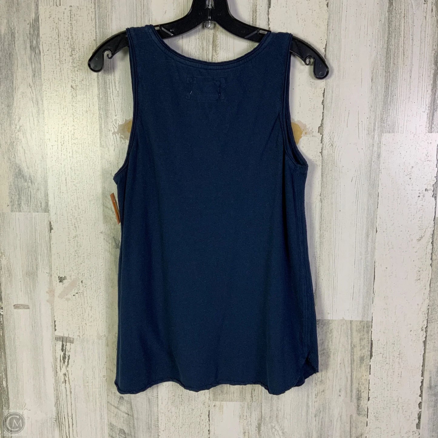 Top Sleeveless Basic By Anthropologie In Navy, Size: M
