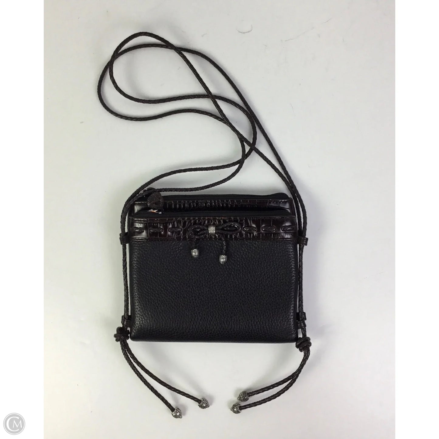 Handbag Leather By Brighton, Size: Small
