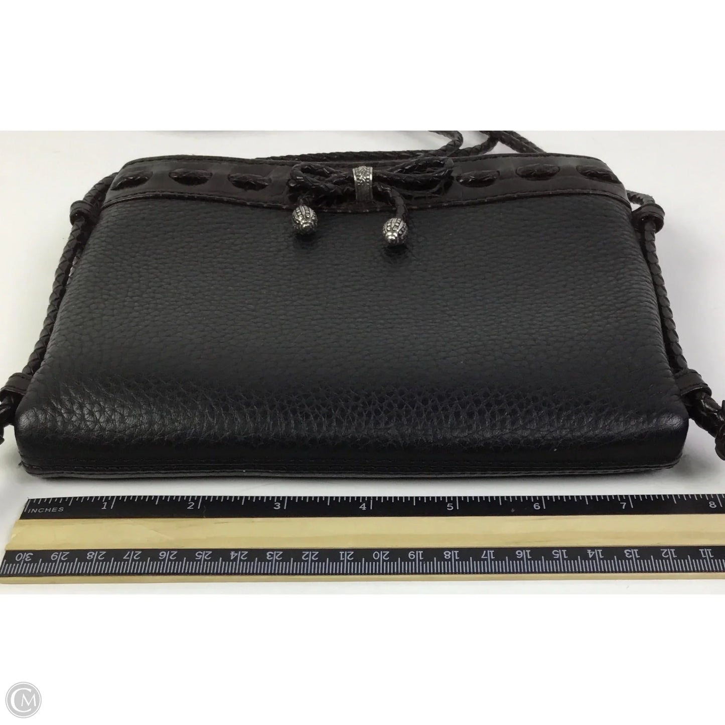 Handbag Leather By Brighton, Size: Small