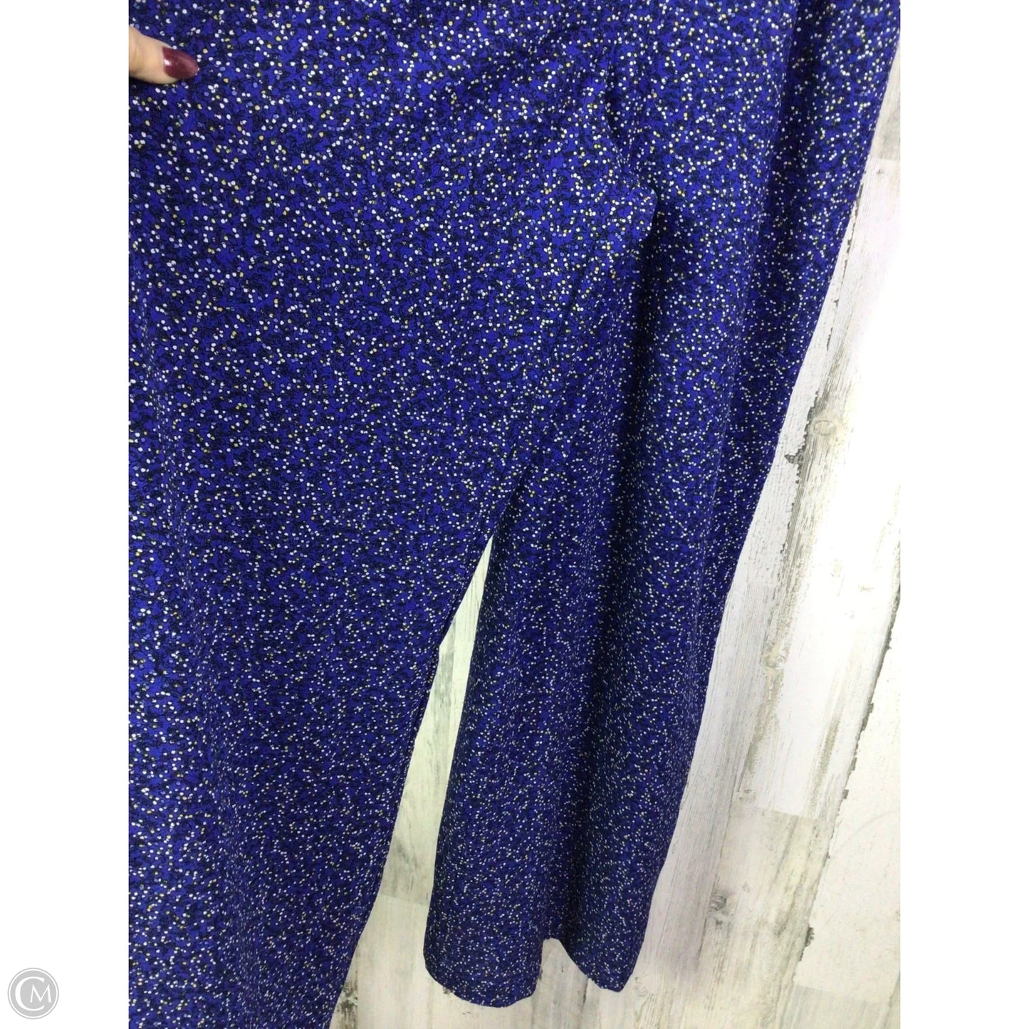 Jumpsuit By Max Studio In Blue, Size: L