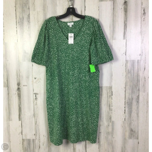Dress Casual Short By J. Jill In Green, Size: M