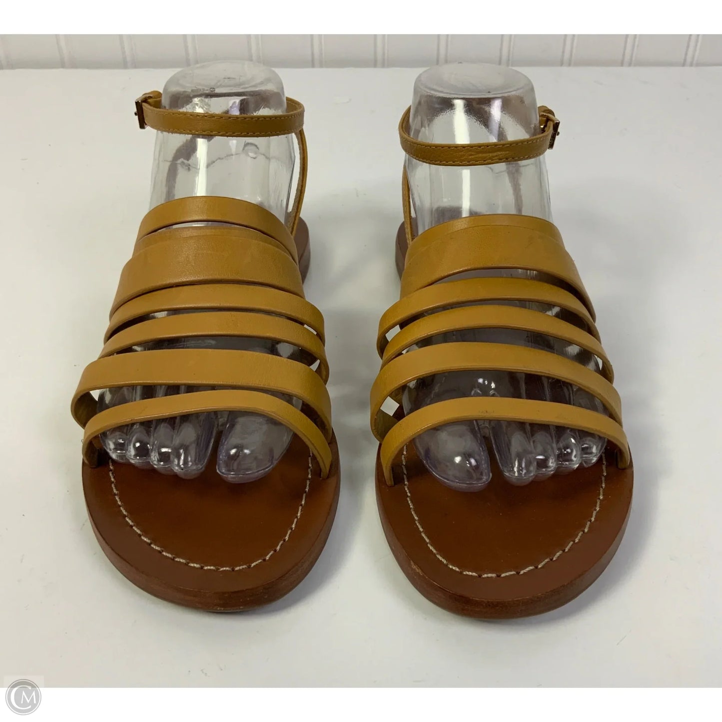Sandals Designer By Tory Burch In Tan, Size: 8