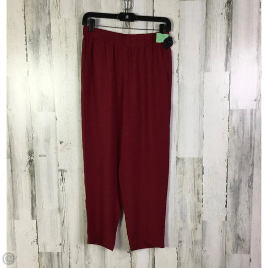 Pants Wide Leg By Eileen Fisher In Red, Size: 2