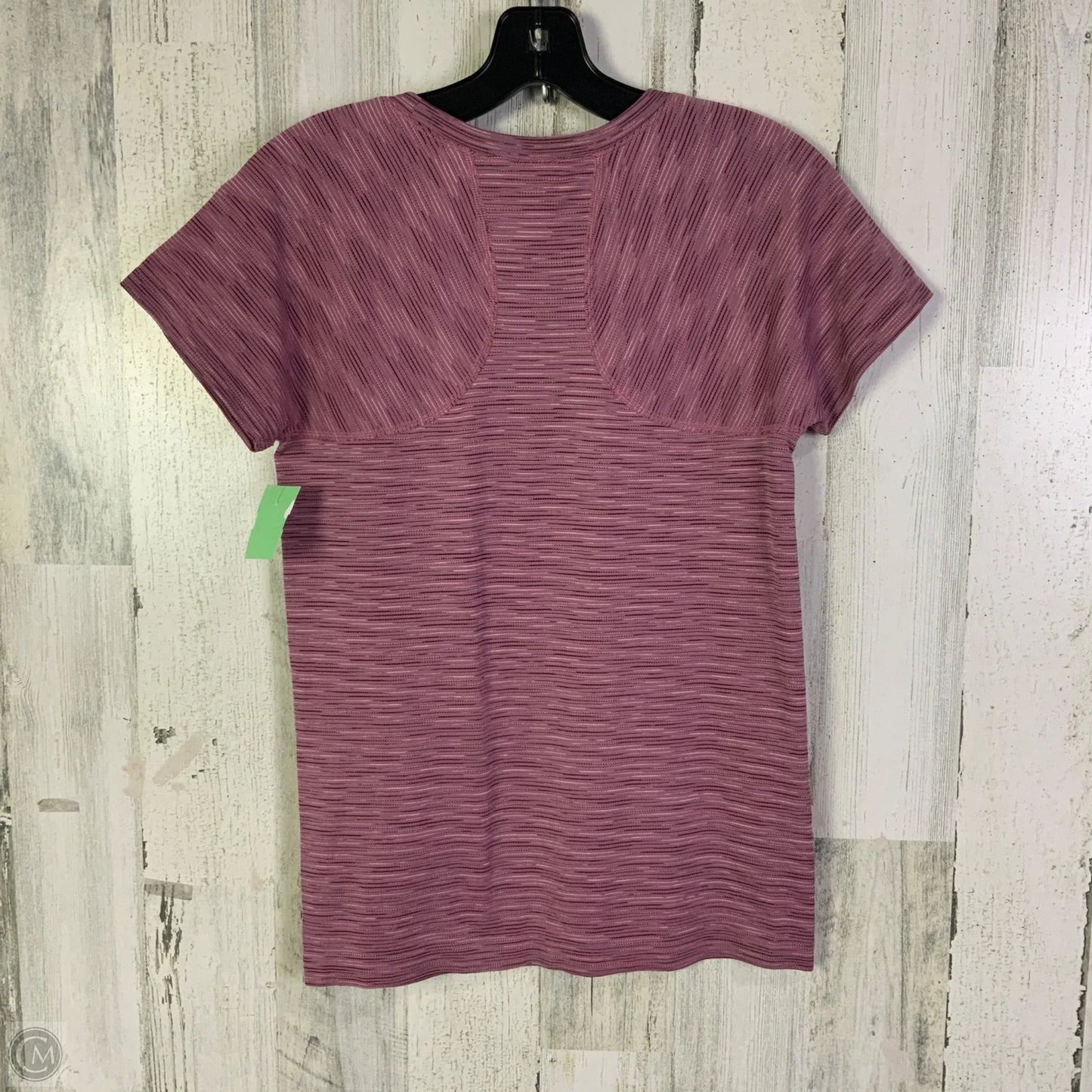 Athletic Top Short Sleeve By Athleta In Pink, Size: M