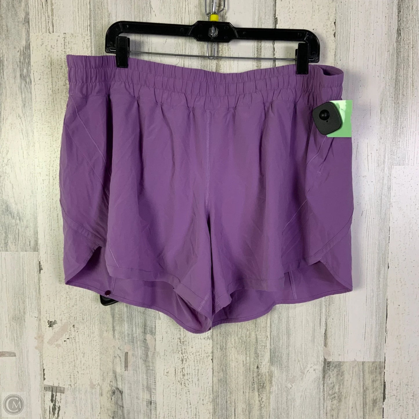 Athletic Shorts By Lululemon In Purple, Size: 20