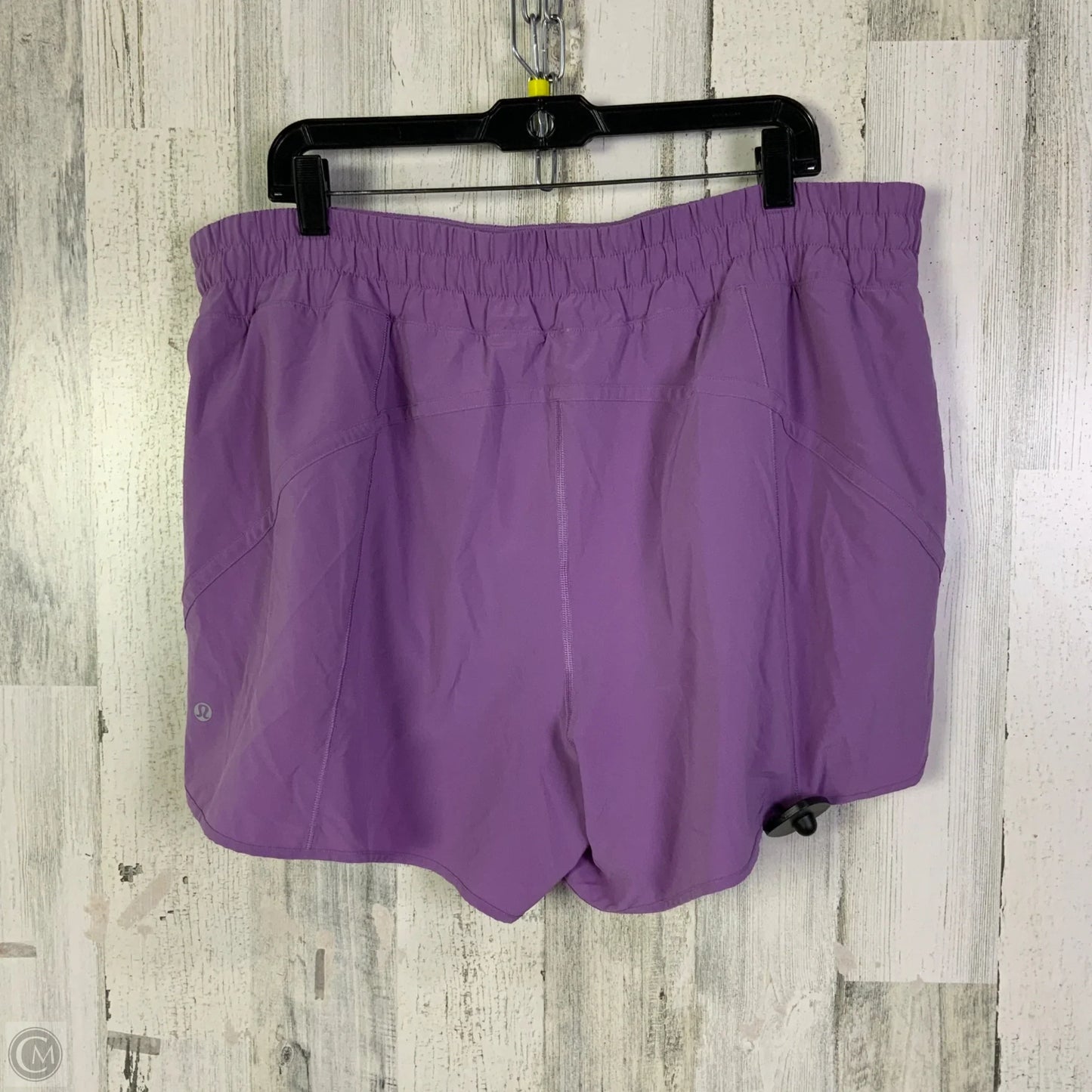 Athletic Shorts By Lululemon In Purple, Size: 20