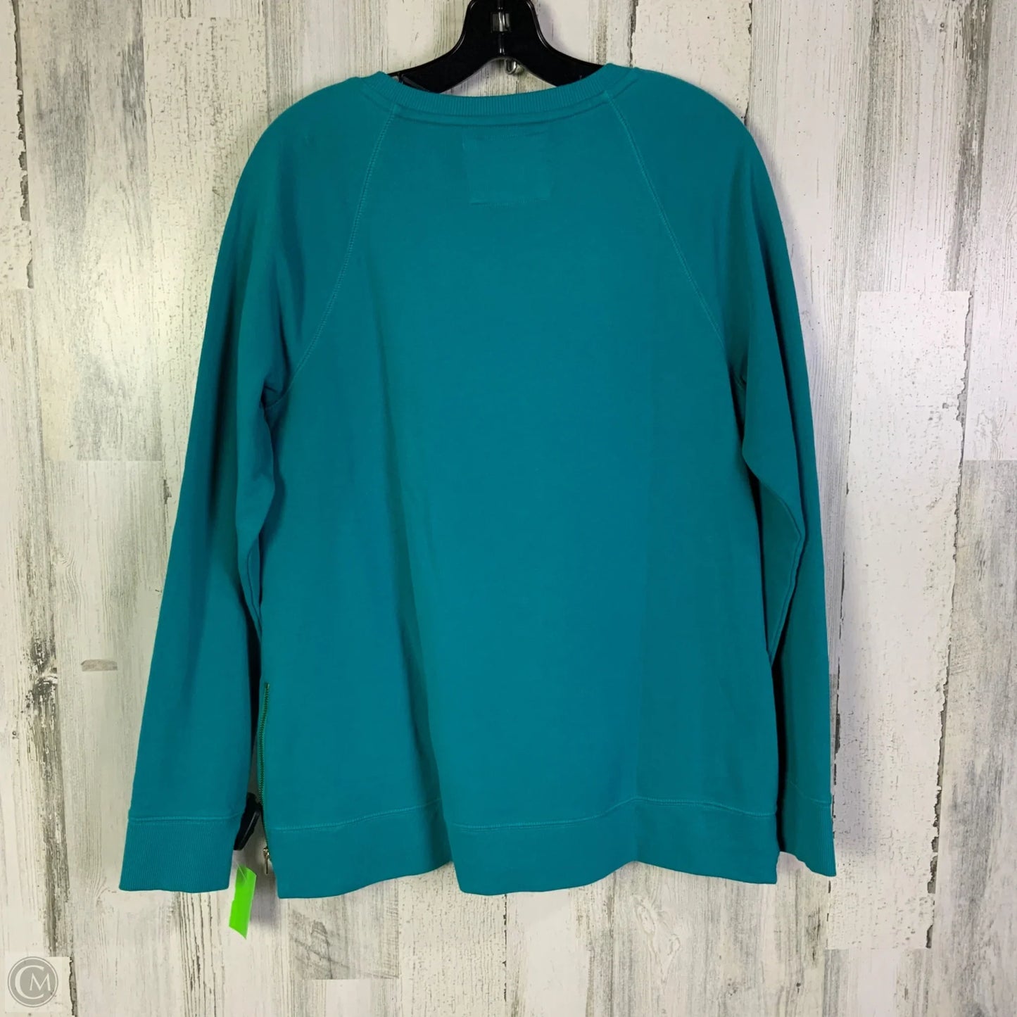 Sweatshirt Designer By Lilly Pulitzer In Teal, Size: L