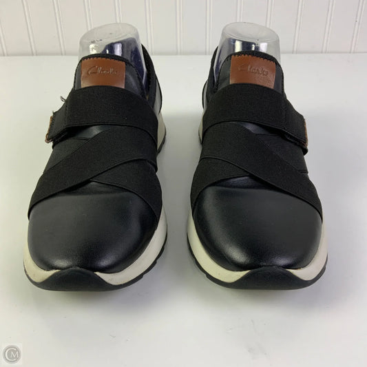 Shoes Sneakers By Clarks In Black, Size: 10