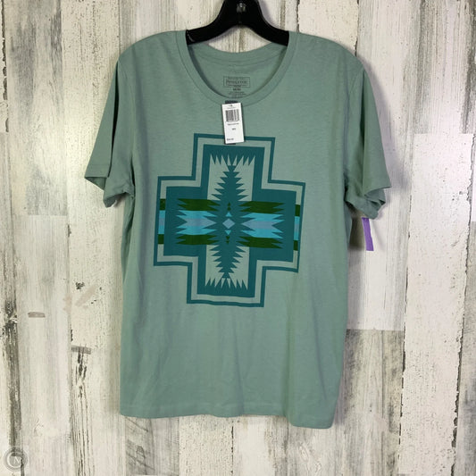 Top Short Sleeve Basic By Pendleton In Green, Size: M