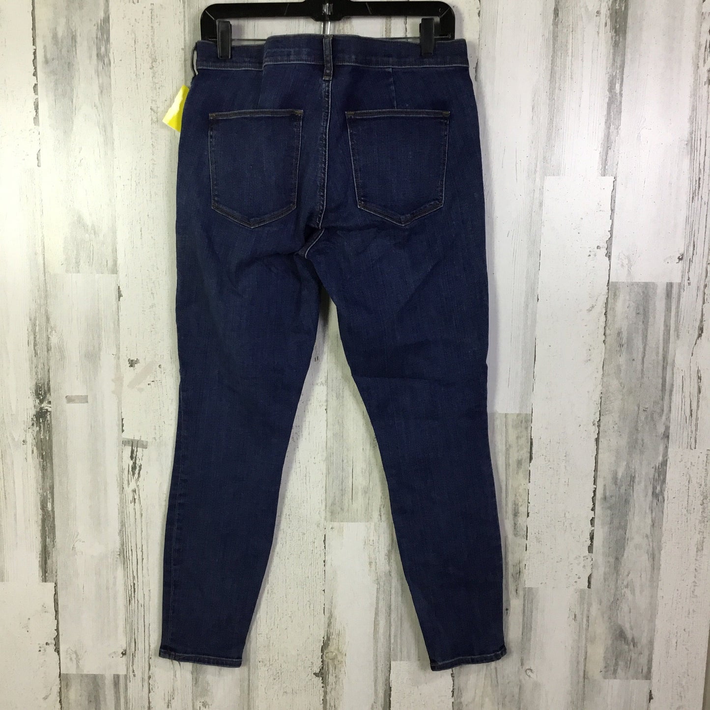 Jeans Skinny By Gap In Blue Denim, Size: 12