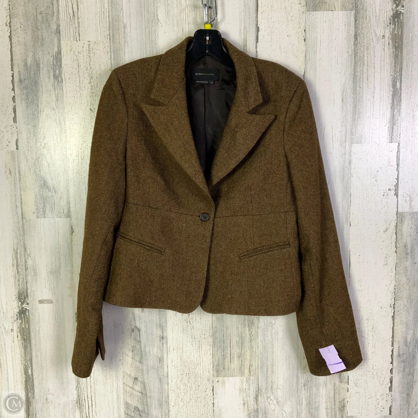 Blazer By Bcbgmaxazria In Brown, Size: M