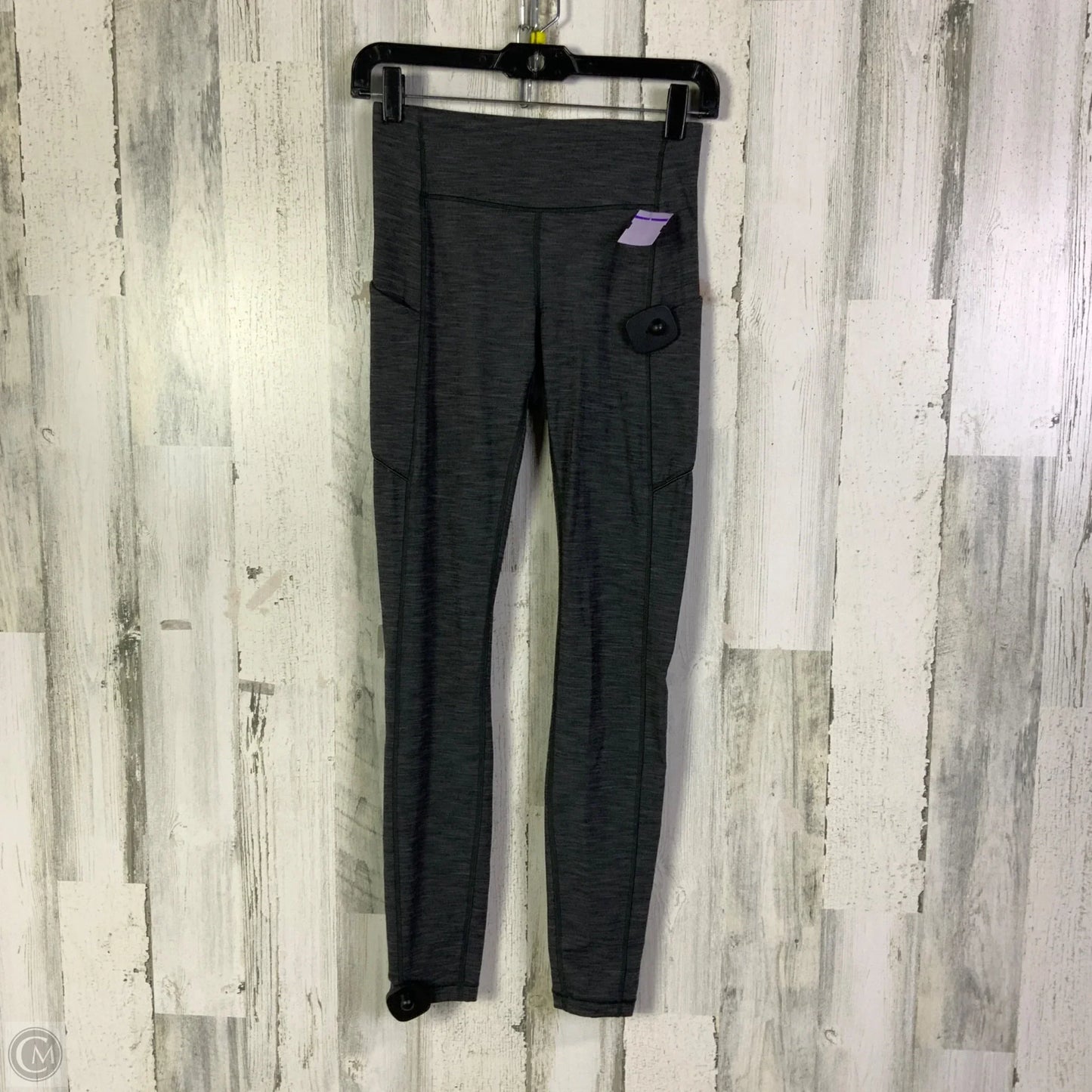 Athletic Leggings By Lululemon In Grey, Size: 4