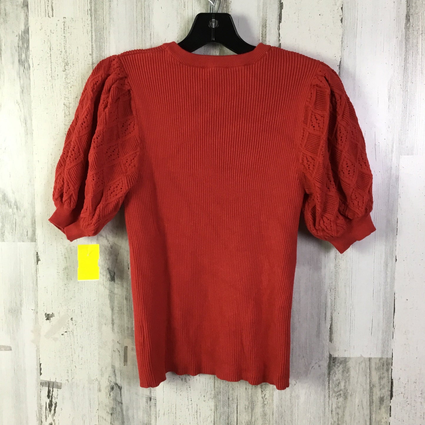 Top Short Sleeve By Elie Tahari In Red, Size: M