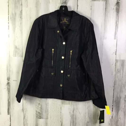 Jacket Utility By Lauren By Ralph Lauren In Navy, Size: 1x