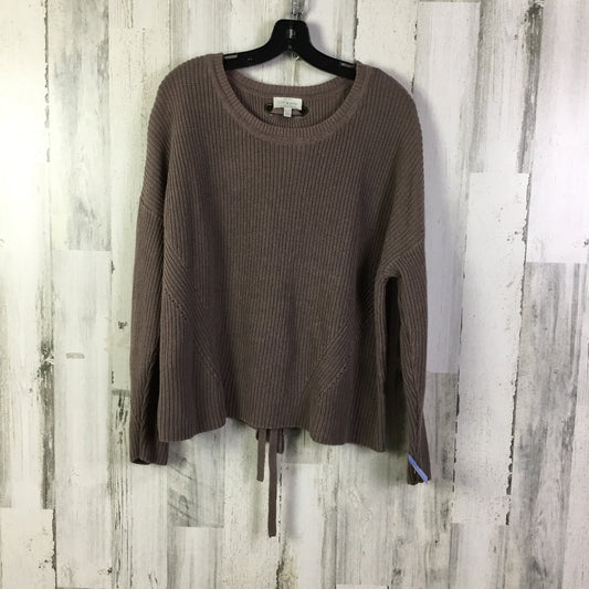 Sweater By Lucky Brand In Brown, Size: Xl