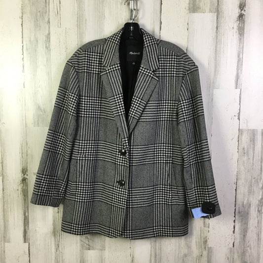 Blazer By Madewell In Black & White, Size: M