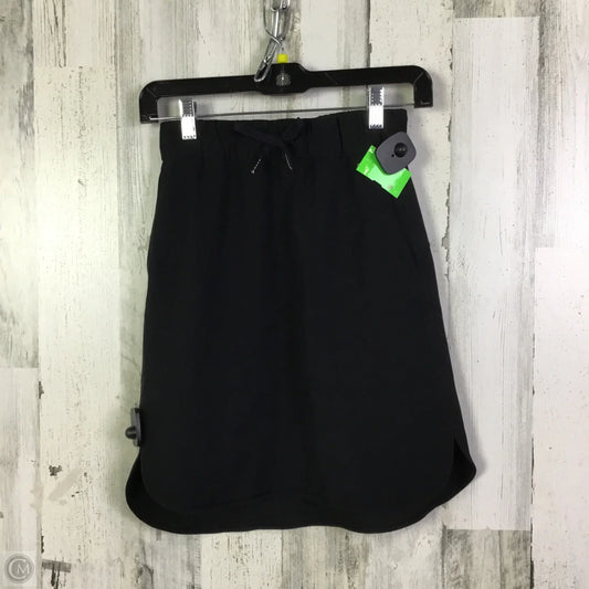 Athletic Skirt By Lululemon In Black, Size: 2