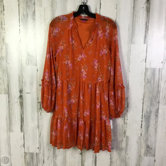 Dress Casual Short By Vince Camuto In Orange, Size: S