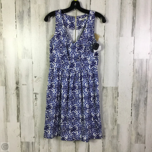 Dress Designer By Milly In Blue & White, Size: S