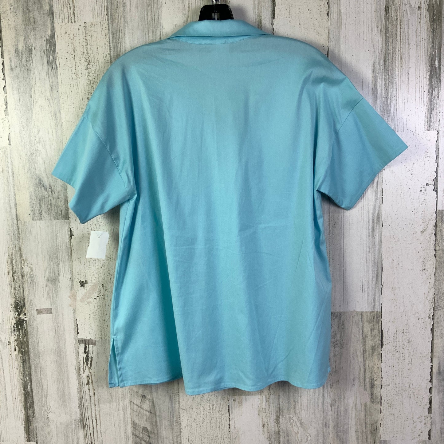 Top Short Sleeve By Chicos In Blue, Size: S